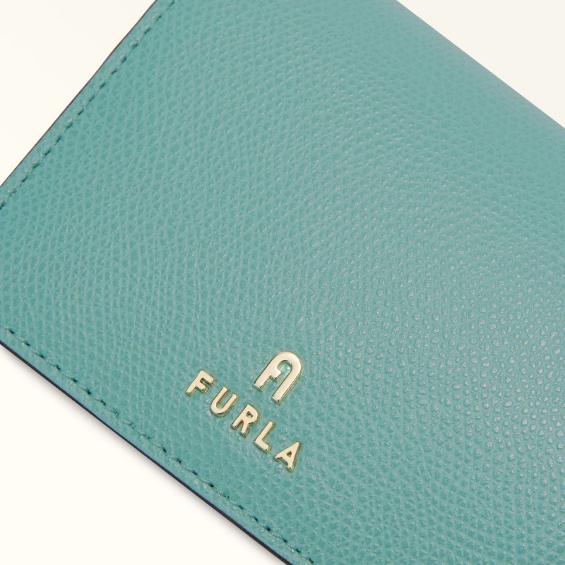 Furla CAMELIA Liten Plånbok Dam Mintgröna | 4167-JDKGW