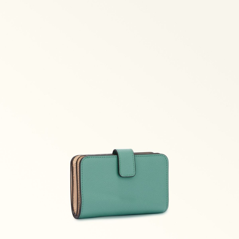 Furla CAMELIA Liten Plånbok Dam Mintgröna | 4306-CHFIW