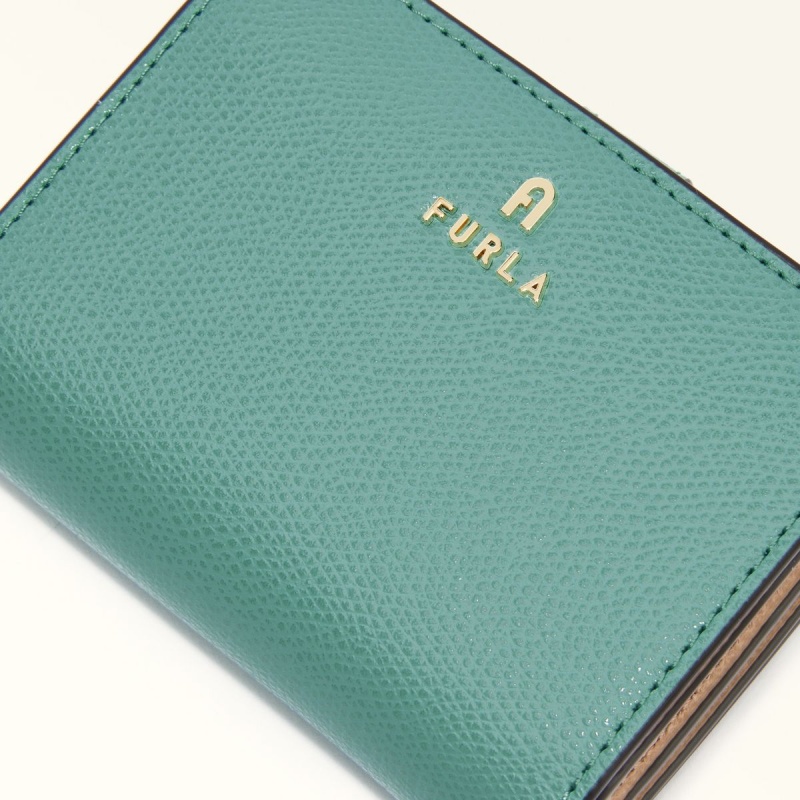 Furla CAMELIA Liten Plånbok Dam Mintgröna | 4569-VENSK