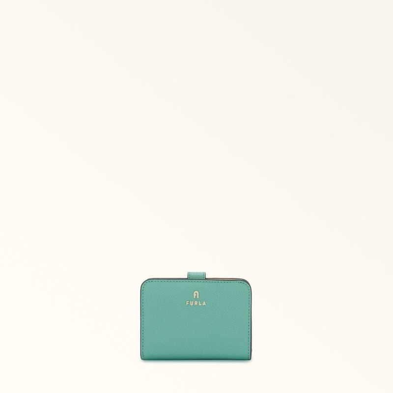 Furla CAMELIA Liten Plånbok Dam Mintgröna | 4569-VENSK