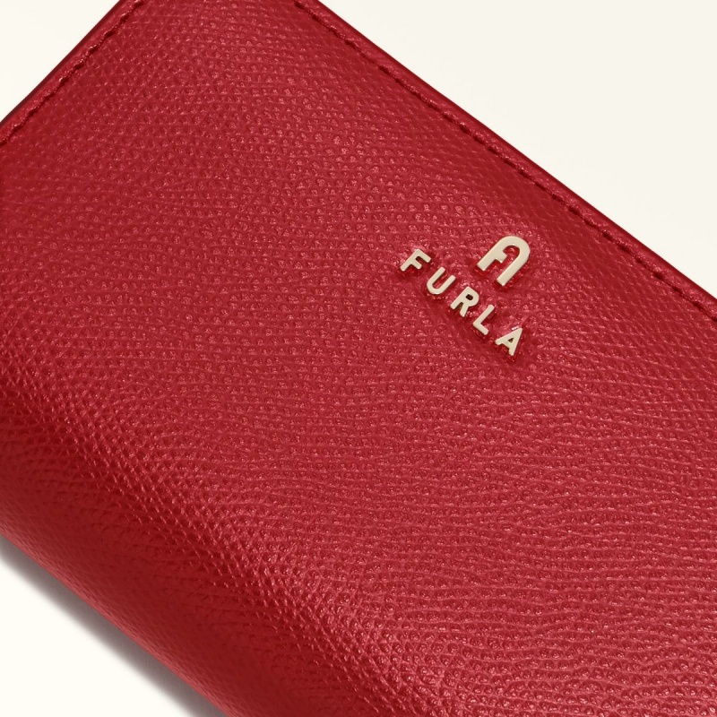 Furla CAMELIA Liten Plånbok Dam Röda | 3045-PTLXO