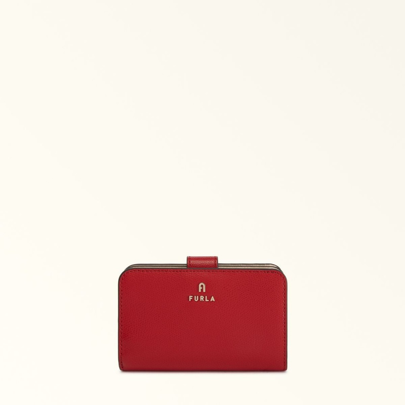 Furla CAMELIA Liten Plånbok Dam Röda | 3045-PTLXO