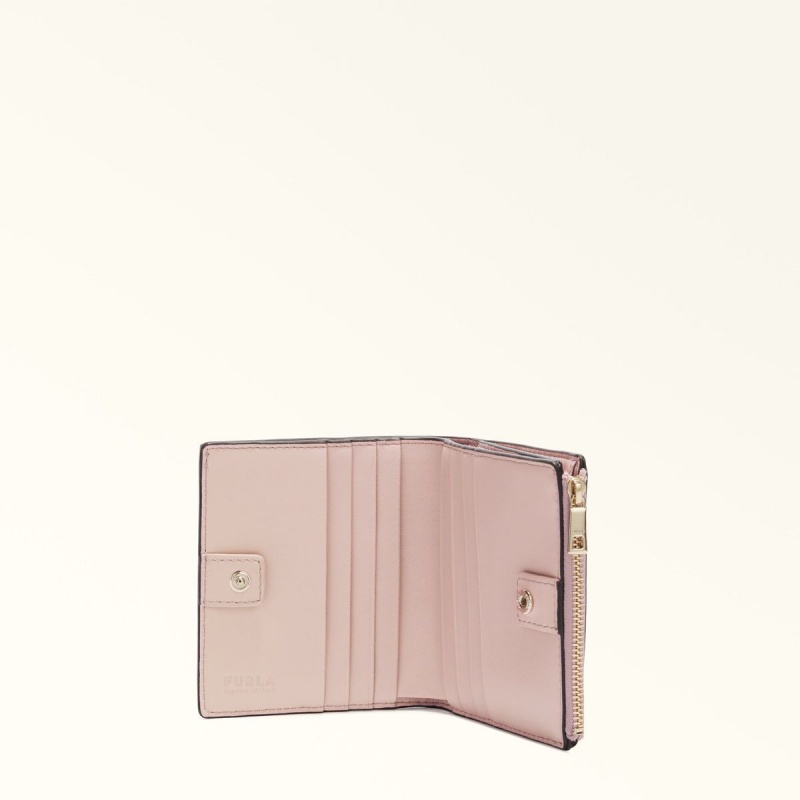 Furla CAMELIA Liten Plånbok Dam Rosa | 0174-UEXJN