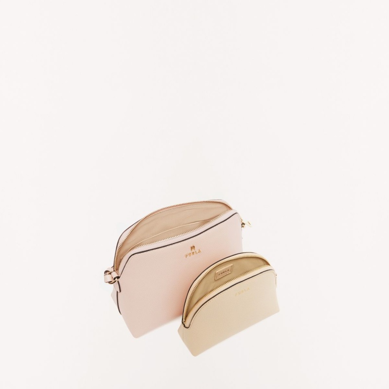 Furla CAMELIA Mini Bags Dam Beige | 5781-YCGES