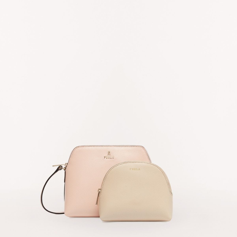 Furla CAMELIA Mini Bags Dam Beige | 5781-YCGES