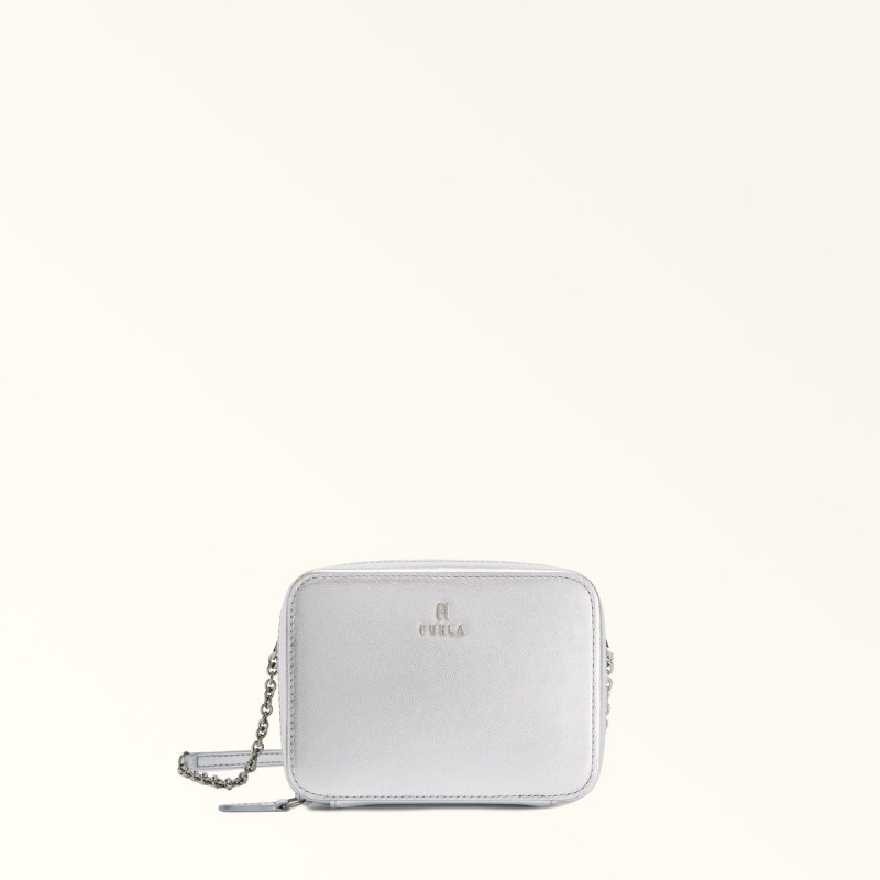 Furla CAMELIA Mini Bags Dam Silver | 3724-YCREZ