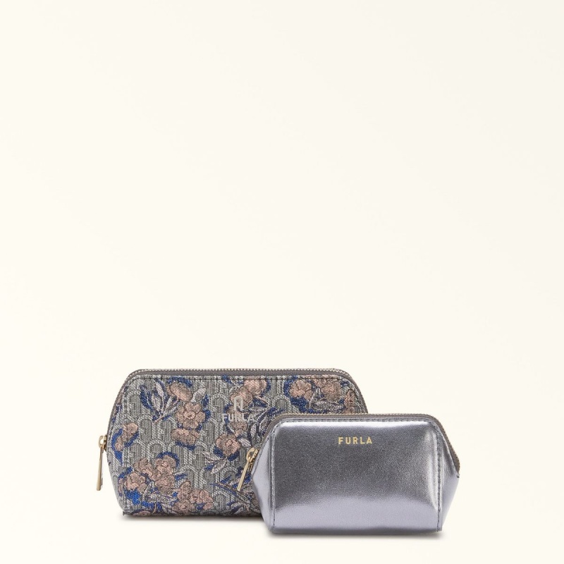 Furla CAMELIA Mini Bags Dam Silver | 5278-EFUJH