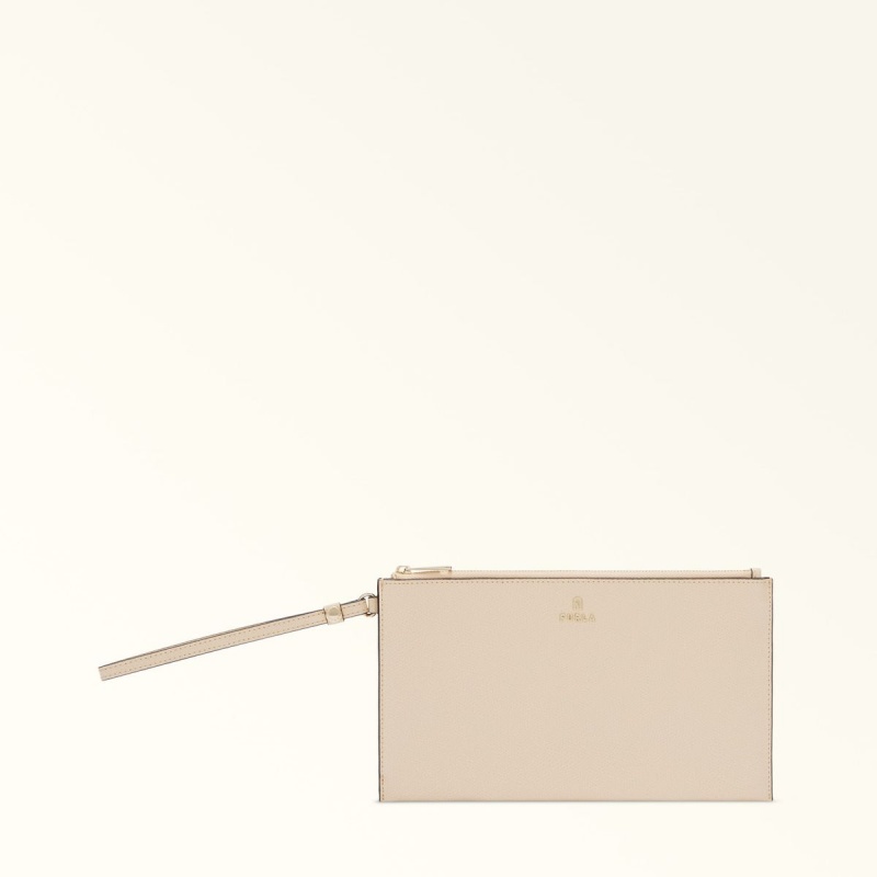 Furla CAMELIA Påse Dam Grädde | 5893-FQSTX