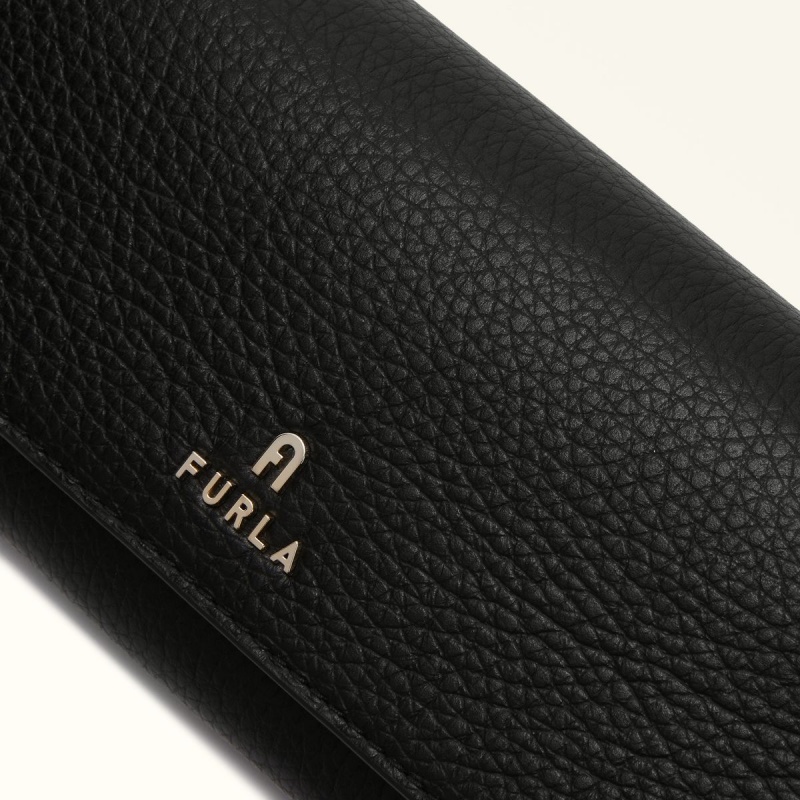 Furla CAMELIA Stor Plånbok Dam Svarta | 3605-XCVZB