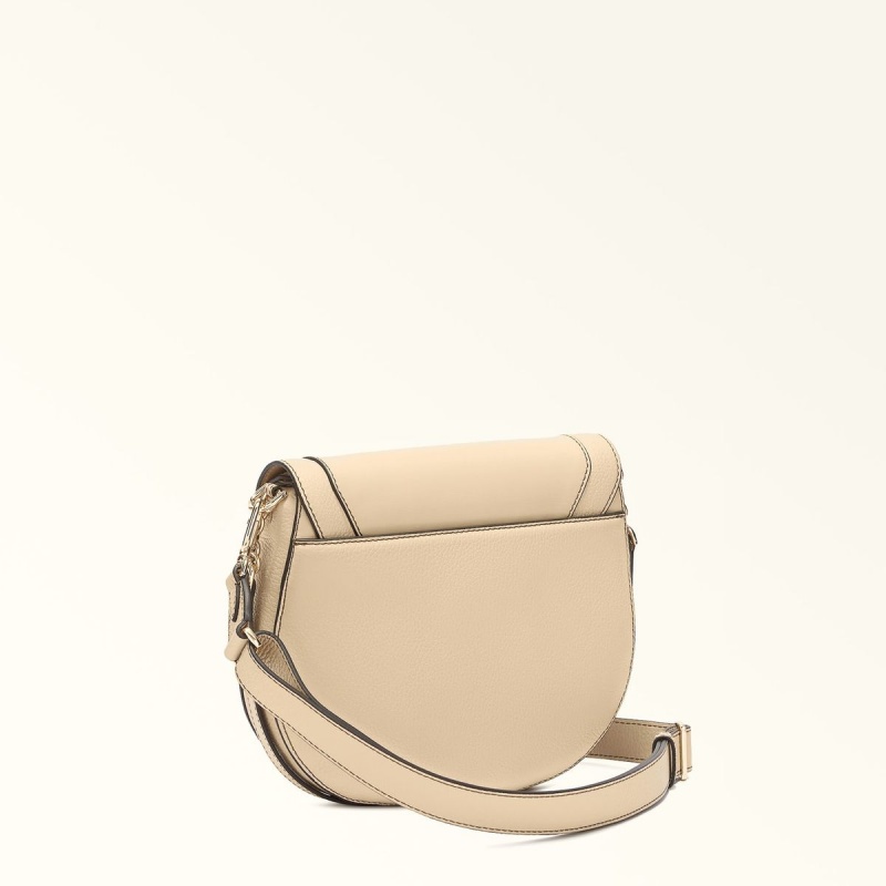 Furla CLUB 2 Crossbody Väska Dam Beige | 8463-NOJXM