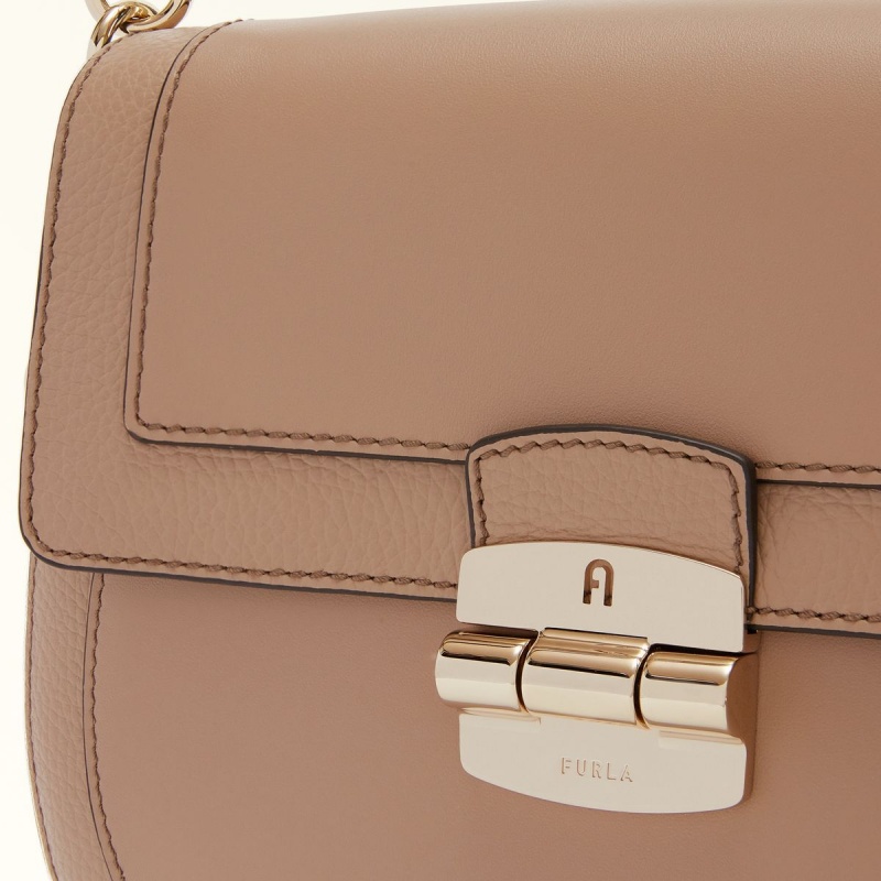 Furla CLUB 2 Crossbody Väska Dam Kaffe | 8930-GVNLK