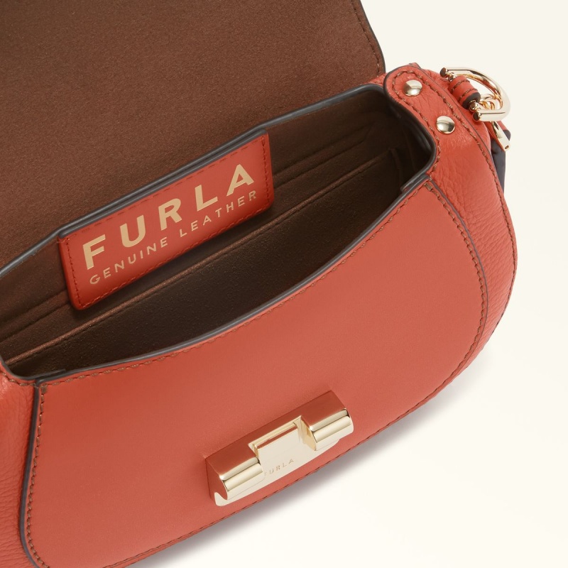 Furla CLUB 2 Crossbody Väska Dam Rosa | 5182-OAWJD