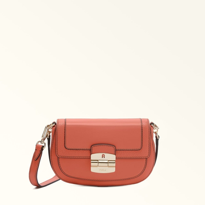 Furla CLUB 2 Crossbody Väska Dam Rosa | 5182-OAWJD