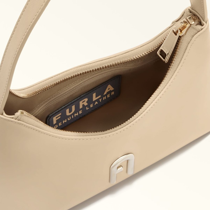 Furla DIAMANTE Axelväska Dam Beige | 3657-LCREH