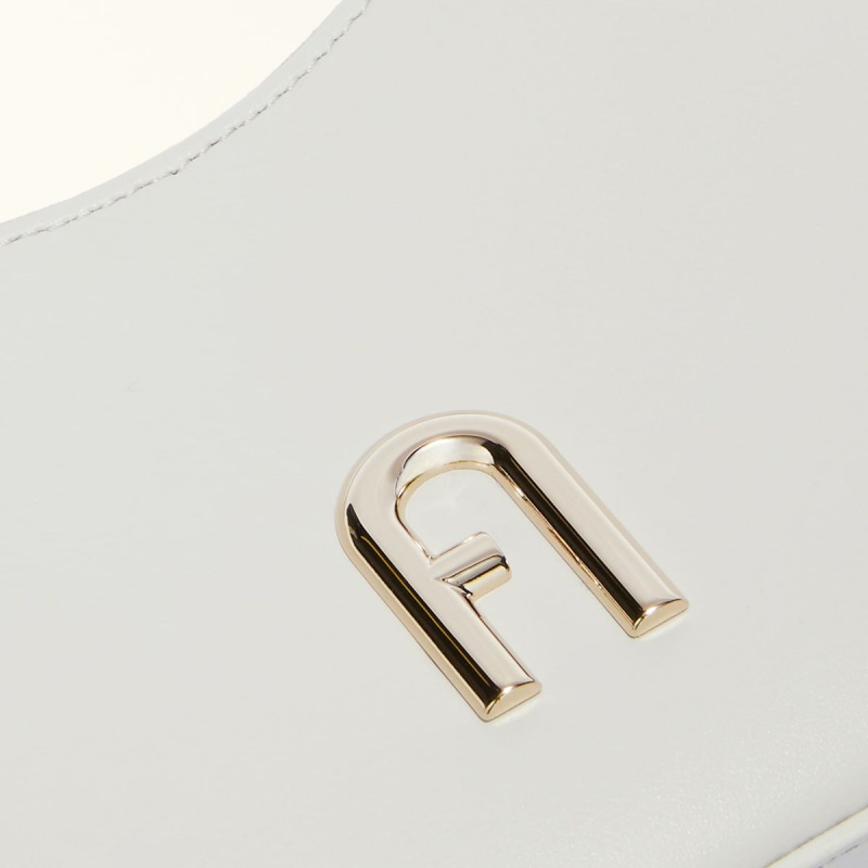 Furla DIAMANTE Axelväska Dam Vita | 2538-MNVFY