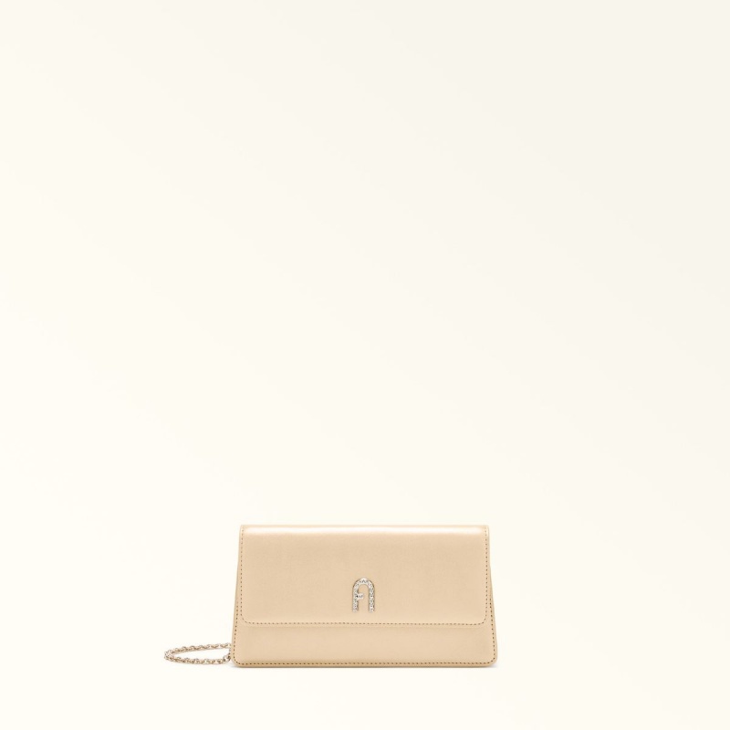 Furla DIAMANTE Mini Bags Dam Beige | 4236-AYUJZ