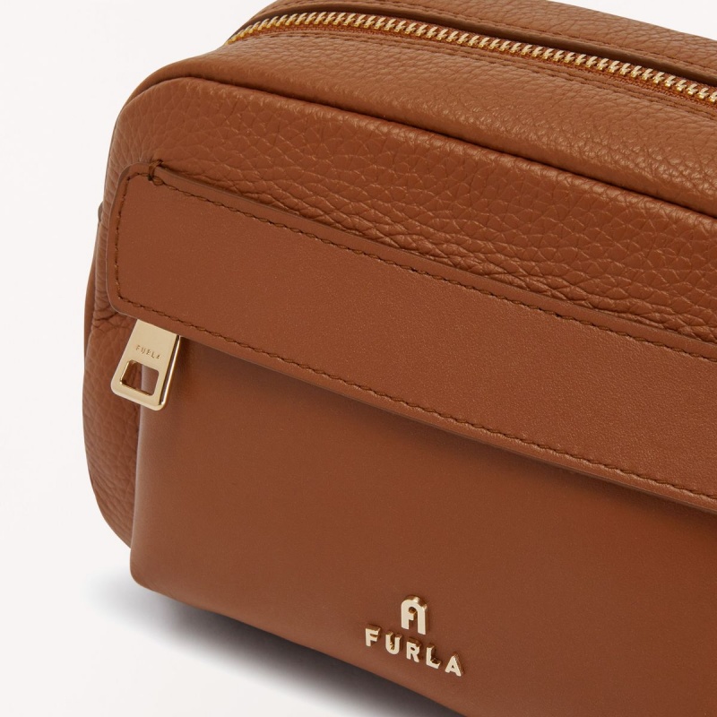 Furla FAVOLA Crossbody Väska Dam Bruna | 2814-UFGHX