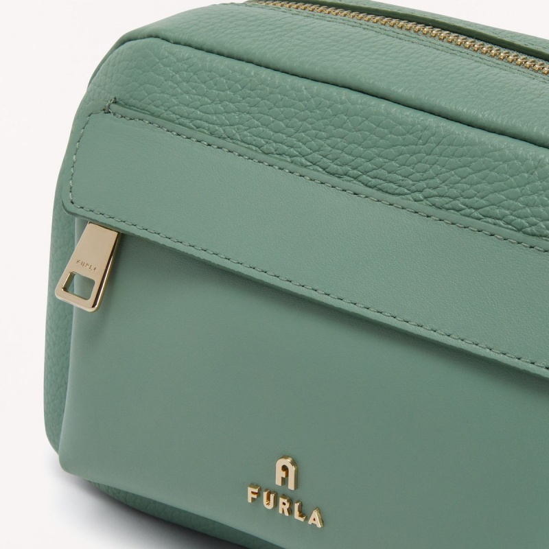 Furla FAVOLA Crossbody Väska Dam Gröna | 9624-XLKGI