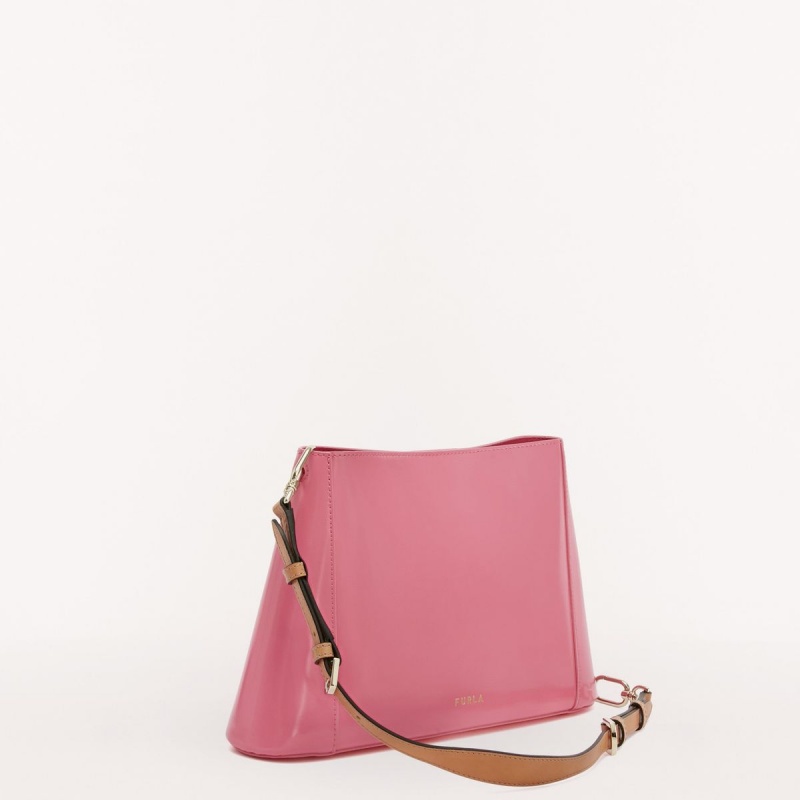 Furla FLEUR Axelväska Dam Fuchsia | 2460-SCGBH