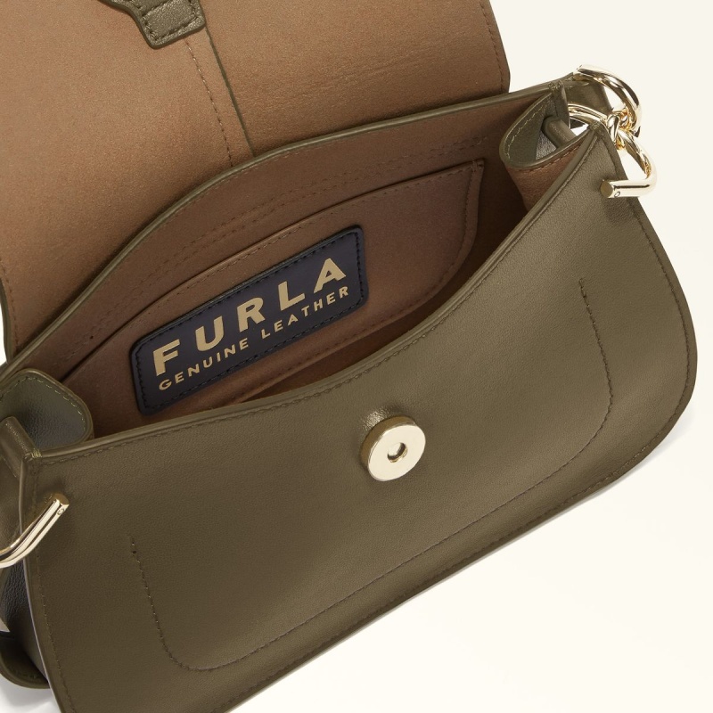 Furla FLOW Handväska Dam Olivgröna | 9427-HCSVA