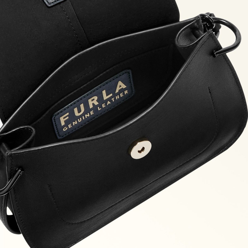 Furla FLOW Handväska Dam Svarta | 3987-LQBRM