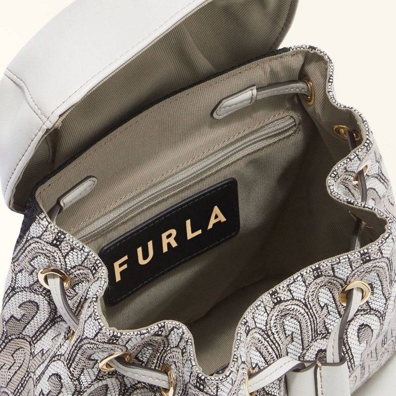 Furla FLOW Ryggsäckar Dam Grå | 1274-IYNAJ