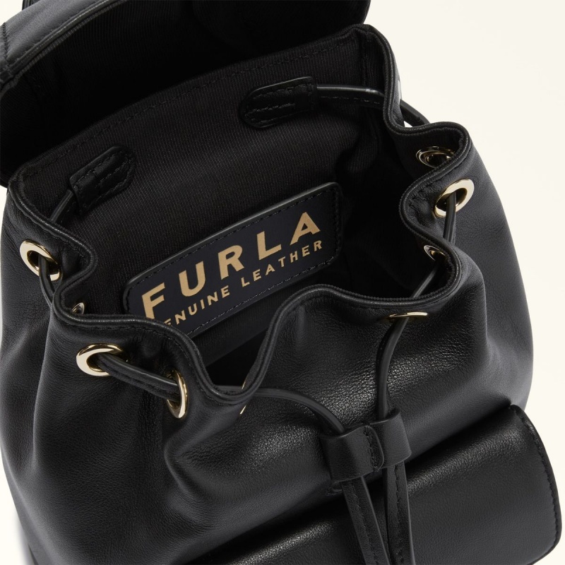 Furla FLOW Ryggsäckar Dam Svarta | 2098-ELUOC