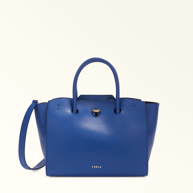 Furla GENESI Totes Dam Marinblå | 3946-OGAXH