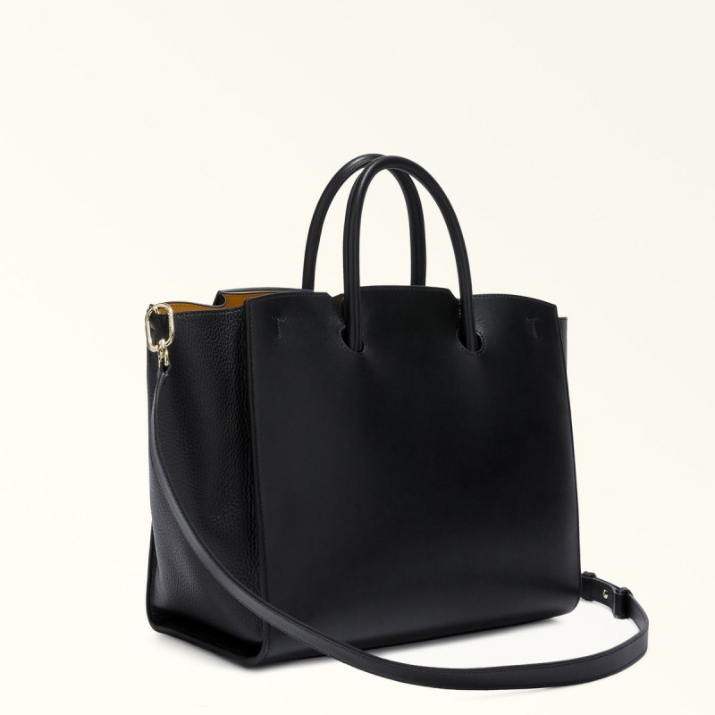 Furla GENESI Totes Dam Svarta | 9615-YGFRE