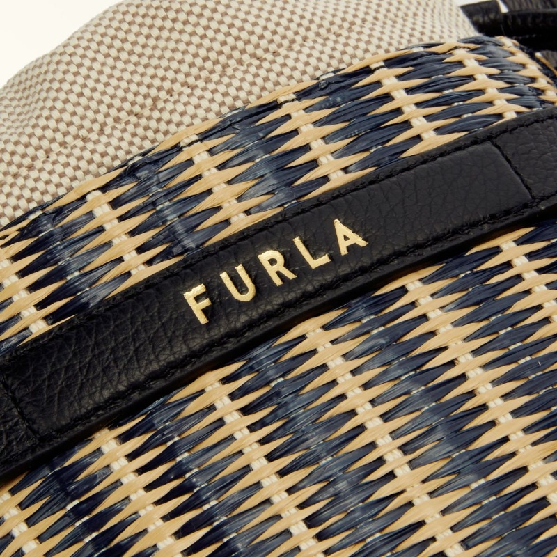 Furla GIOVE Bucket Väska Dam Svarta | 7148-WQLJR