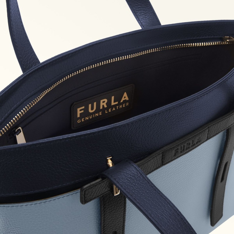 Furla GIOVE Totes Dam Svarta Platina | 5490-YADHO