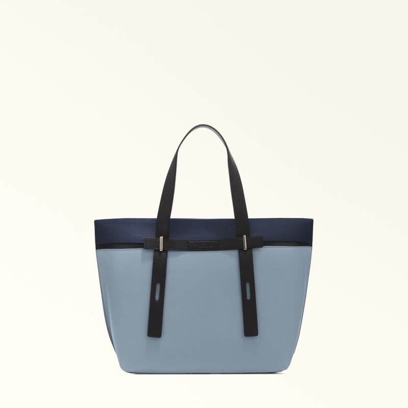 Furla GIOVE Totes Dam Svarta Platina | 5490-YADHO