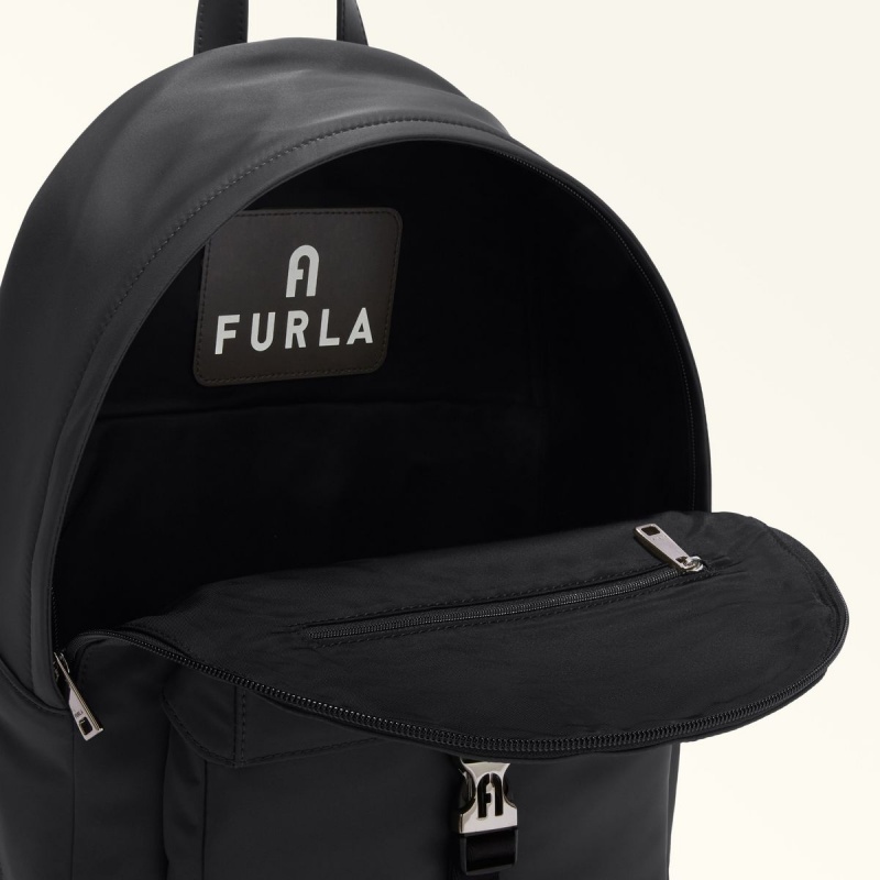 Furla MAN COSMO Ryggsäckar Dam Svarta | 7315-HWIEF