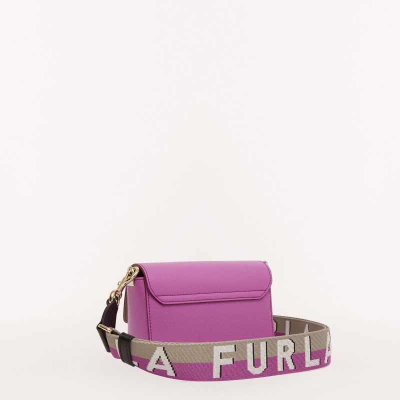 Furla METROPOLIS Crossbody Väska Dam Lila | 1025-TIDBU