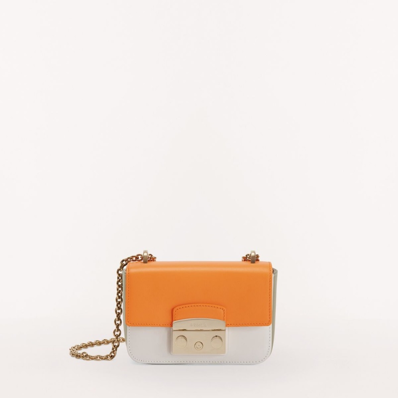 Furla METROPOLIS Crossbody Väska Dam Orange Vita | 3257-HNIBC