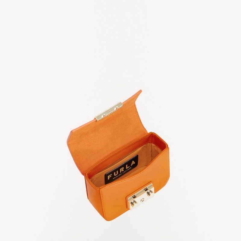 Furla METROPOLIS Crossbody Väska Dam Orange | 6093-BTZAH