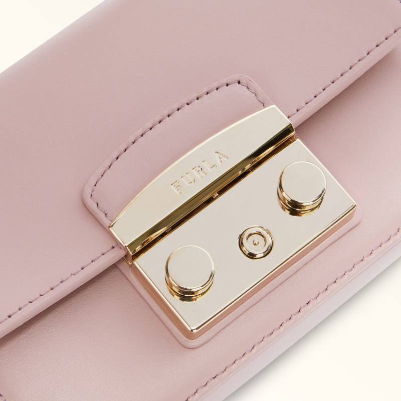 Furla METROPOLIS Crossbody Väska Dam Rosa | 7469-WIZPF