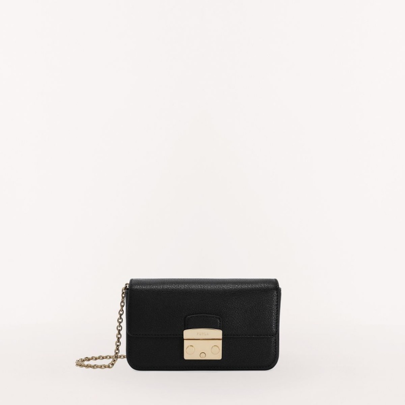 Furla METROPOLIS Mini Bags Dam Svarta | 0652-KPOEB