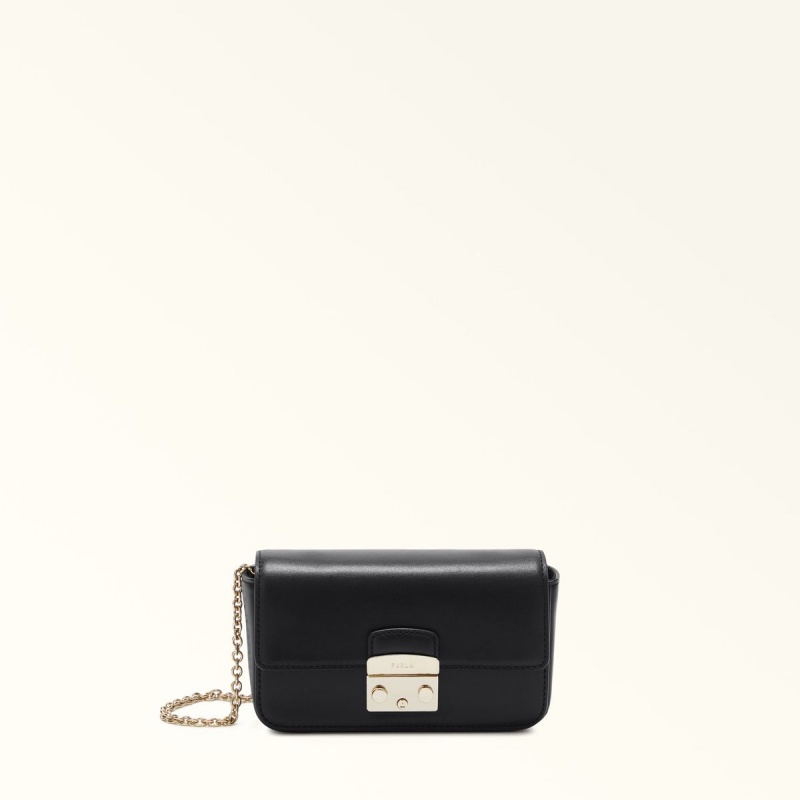 Furla METROPOLIS Mini Bags Dam Svarta | 9270-LCXRZ