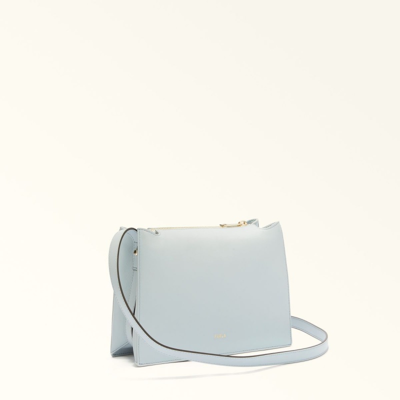 Furla NUVOLA Crossbody Väska Dam Mintgröna | 3491-UHIKG