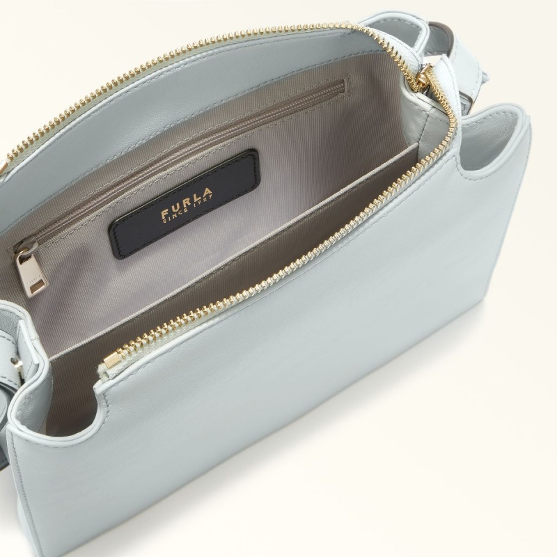 Furla NUVOLA Crossbody Väska Dam Mintgröna | 3491-UHIKG