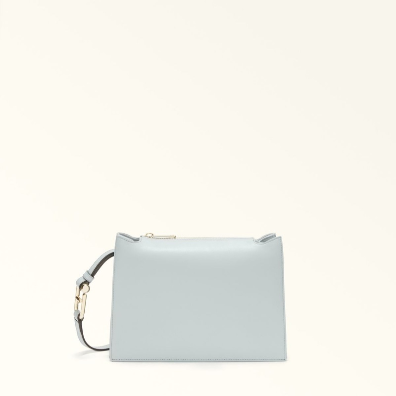 Furla NUVOLA Crossbody Väska Dam Mintgröna | 3491-UHIKG