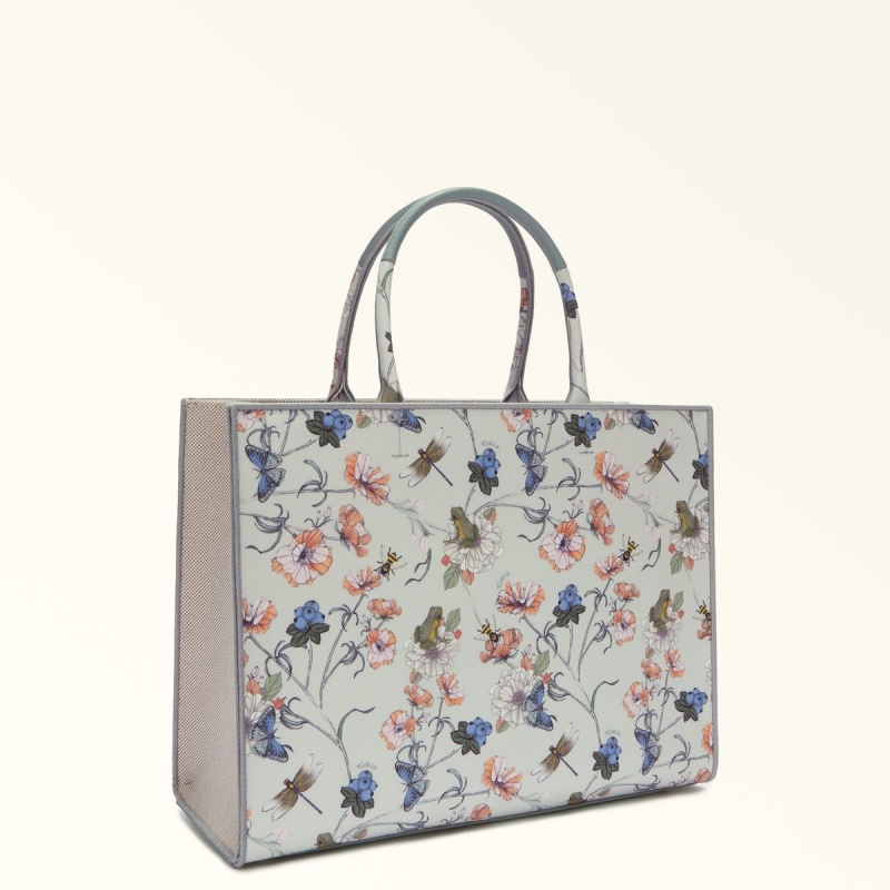 Furla OPPORTUNITY Totes Dam Blommiga | 2390-BCNHQ