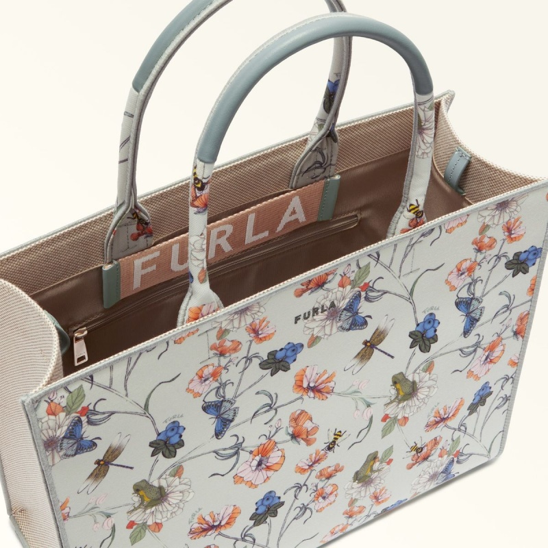 Furla OPPORTUNITY Totes Dam Blommiga | 2390-BCNHQ