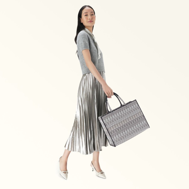 Furla OPPORTUNITY Totes Dam Grå | 2084-NGIKY