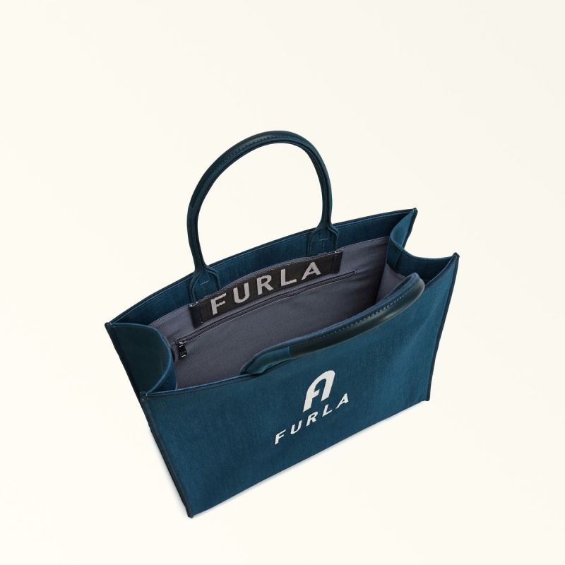 Furla OPPORTUNITY Totes Dam Mörkgröna | 9753-WGJLZ