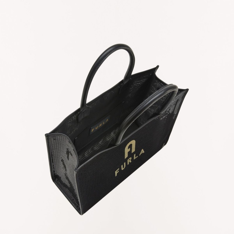 Furla OPPORTUNITY Totes Dam Svarta | 3605-NLUPV