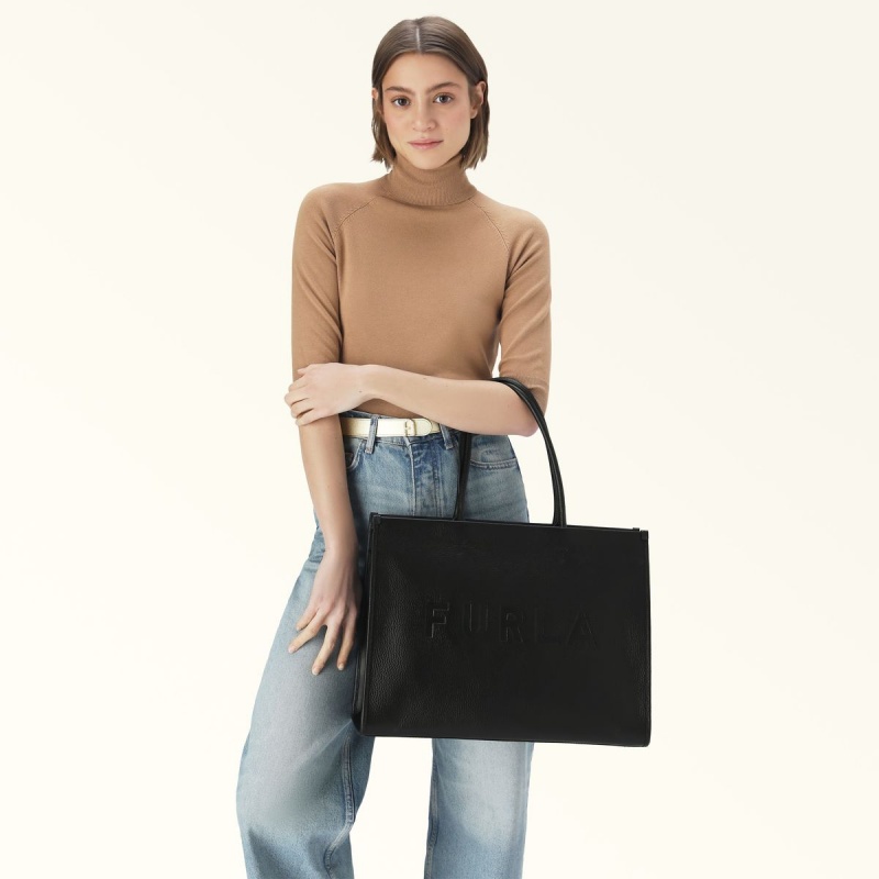 Furla OPPORTUNITY Totes Dam Svarta | 3726-PMUSR