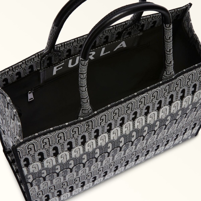 Furla OPPORTUNITY Totes Dam Svarta | 6382-OTRWU