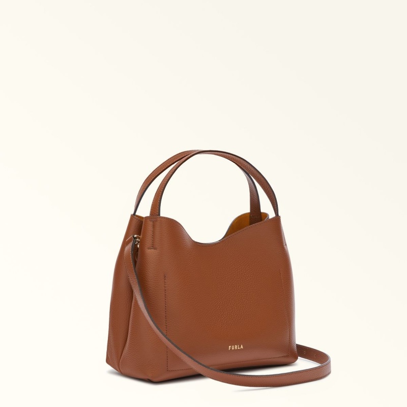 Furla PRIMULA Axelväska Dam Bruna | 7358-BMEWA